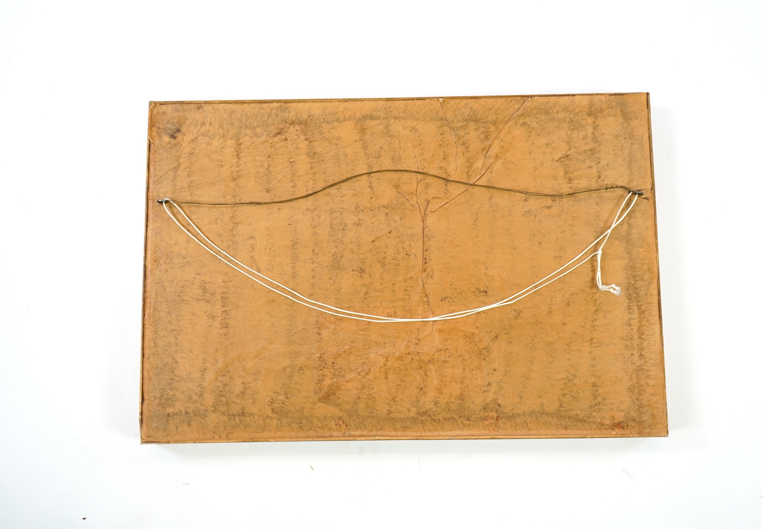 A pair of framed exotic Regency taxidermy hummingbird face fans